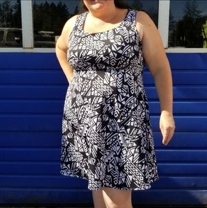 Torrid 2 skater dress Aztec geometric print